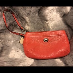 Coral Coach Clutch